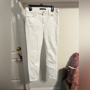 FINAL PRICE J Brand Blanc Skinny Jeans
